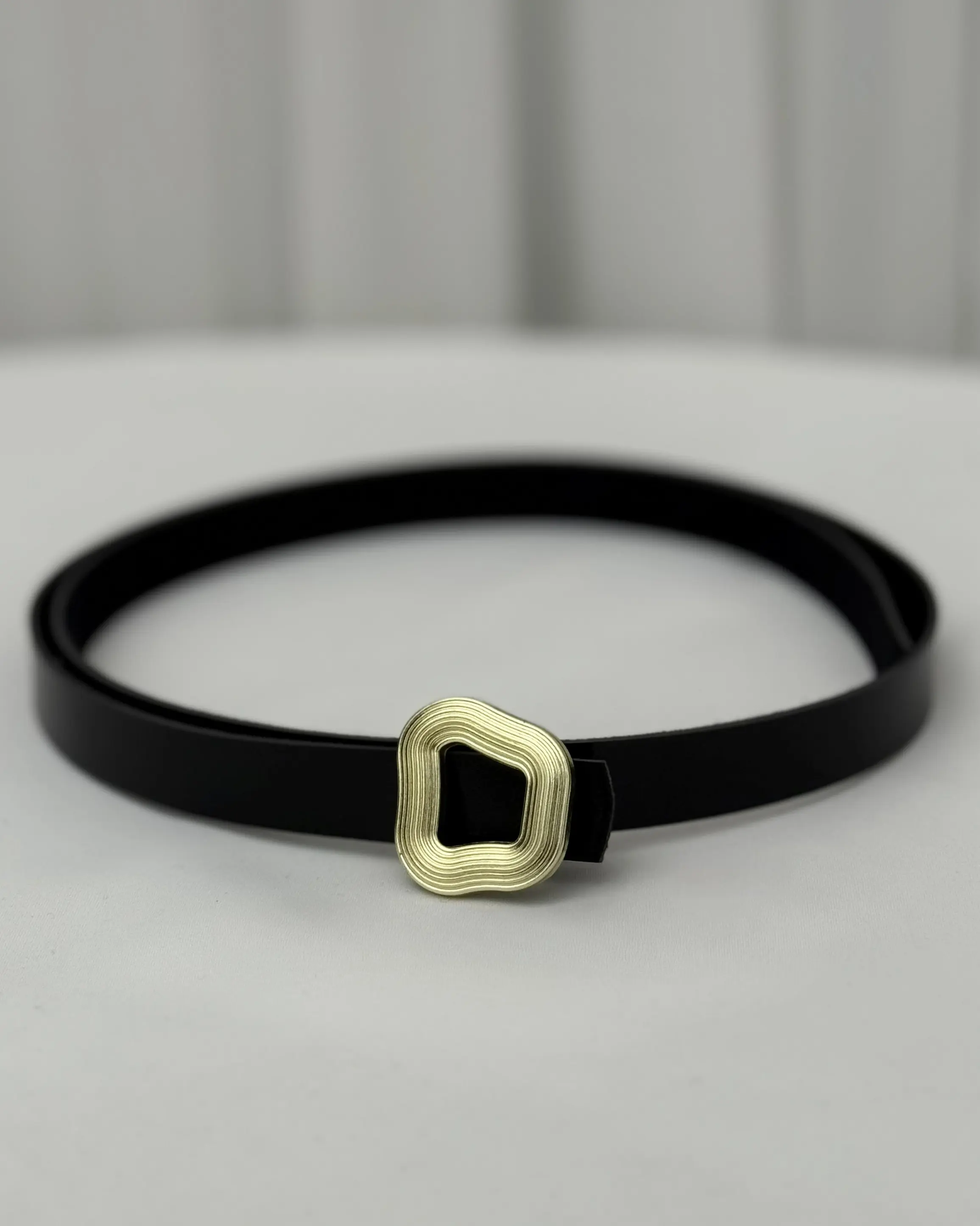 کمربند دخترانه سگک طلایی